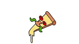 A pizza tower cartoon