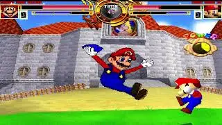 NICK54222 MUGEN: Mario's Game Gallery VS Super Mario 64