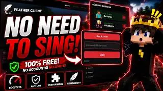 How To Play In Feather Client For FREE *Permanent ! With custom name