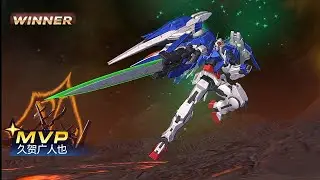 Gundam Battle Mobile new 00 raiser TRANS-AM event gameplay (kinda laggy btw)