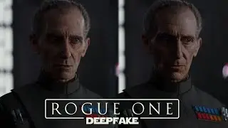 Deepfaking Tarkin & Leia in Rogue One: A Star Wars Story [4K]