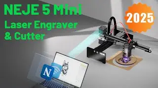 NEJE 5 Mini Laser Engraver & Cutter | Intelligent Software Unleashed | DIY Projects Galore!