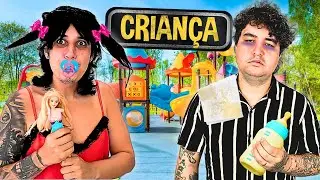 MINHA MÃE VIROU CRIANÇA