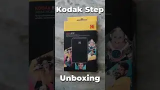Kodak Step Instant Mobile Photo Printer Unboxing 