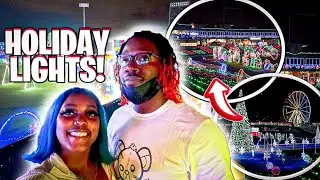 WE WENT TO SEE SUGAR LAND HOLIDAY LIGHTS DURING COVID -19!!