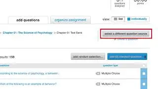 McGraw Hill Connect | How to Create Assignments: Part 1
