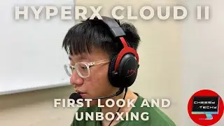 HyperX Cloud II Wired Gaming Headset - First Look & Unboxing #hyperx #gamingheadset #unboxing