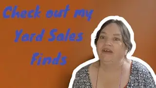 Yard Sales Haul...Items I Found to sale on Ebay, Poshmark, Mercari and Depop