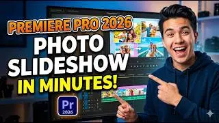 Premiere Pro 2026 : How to Create a Photo Slideshow - اردو / हिंदी