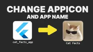 How to change app icon and app name in flutter