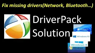 Fix all missing drivers(Network, Bluetooth etc)