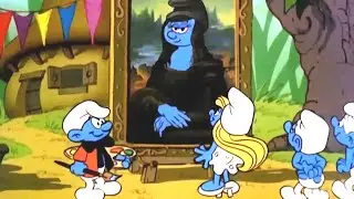 Mona Lisa bir Şirin tablosu mu? • Şirinler