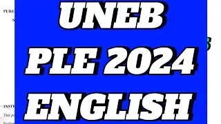 PLE ENGLISH 2024 UNEB
