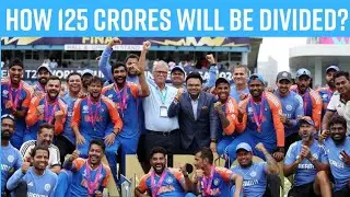 Explained : How 125 Crores Rupees will be distributed to each member? @bcciofficial @ICC