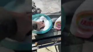 Как быстро очистить трубу от масла.