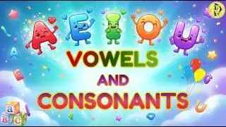 Vowels and Consonants For Kids | Learn English Grammar Step by step