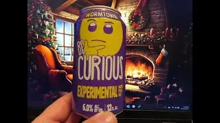 WORMTOWN brew  CURIOUS EXPERIMENTAL IPA RONS BEER REVIEW TOOLS. # 1071