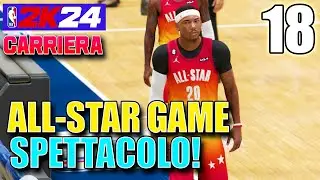 ALL STAR GAME E NUOVO FISICO SCOLPITO! - NBA 2K24 CARRIERA EP.18 - Gameplay Ita PS5