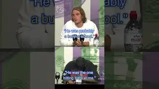 Reporter EXPOSES Tsitsipas -- watch till the end