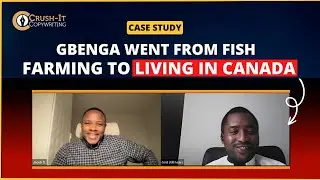 Fish farmer to living in Canada writing for businesses