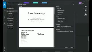 How to generate orthodontic case reports with one click