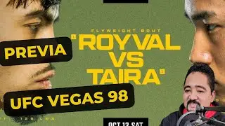 PRONOSTICOS Y PICKS PARA EL UFC VEGAS 98