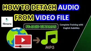 How to Detach AUDIO from any VIDEO File?      I      How to convert Video to Audio MP3? 