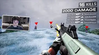 I Played 1-MAN-SQUADS on NEW Snowy Erangel.. (PUBG)