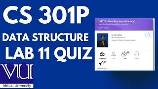CS 301P-LAB 11 QUIZ-SOLUTION FALL 2023