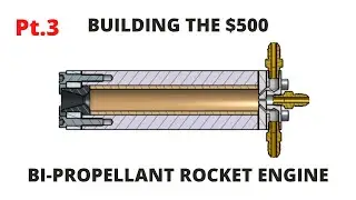 Bi-Propellant Rocket Engine for Under $500 - Build Stream (Part 3)