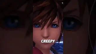 Creepy Kingdom Hearts Glitch #kingdomhearts #disney #gaming #creepy #anime