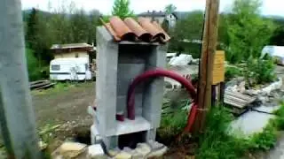 Maison Paille - Preserje - Visite chantier avant ossature