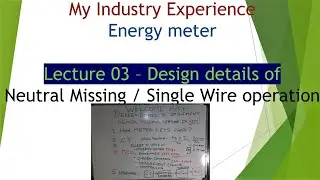 🏫Design - Neutral missing / single wire tamper | बिजली की चोरी