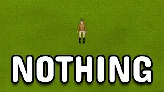Project Zomboid But There is Nothing