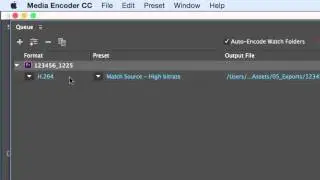 Exporting from Adobe Premiere Part 2 of 2: Using the Queue