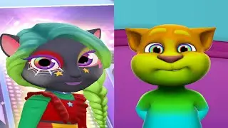 My Talking Tom 2 vs My Talking Angela 2 Gameplay Walkthrough Part 8