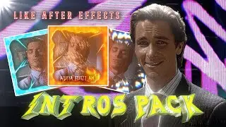 Ae inspired Intros pack in alight motion (+free presets)