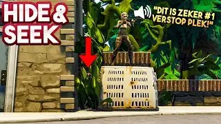HIDE AND SEEK #14!! - Fortnite Playground (Nederlands)