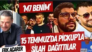 Serdar Sertçelik (M7): They distributed weapons with a pickup truck in front of the TRT building ...