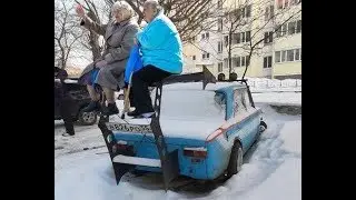 Омская босозокукопейка в деле!
