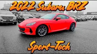 Super Clean 2022 Subaru BRZ Sport-Tech Ultra Low kms! 16,008kms LB0334