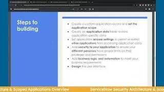 Inside the Barrel - ServiceNow Security Architecture & Scoped Applications Overview