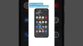 How to schedule messages in Messages 