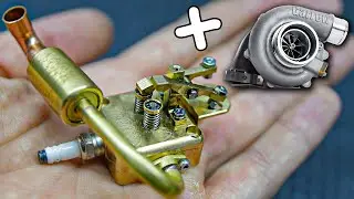 😱 Mini Compressor Inflates Mini Engine