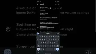 How to enable or turn on Always on Display (AOD) in Moto Edge 50 Pro and Neo Android 14