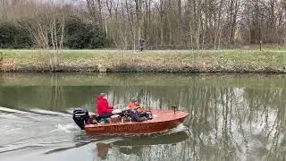 walkabout passing by towards the city of Ghent with Bart Maris and Giovanni Barcella