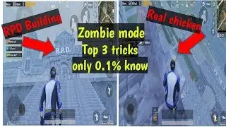 | Zombie mode top 3 tricks | RPD building in Pubg | Only 0.1% know |