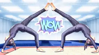 Extreme Gymnastics Challenge Twin Vs Twin!