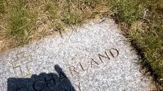 Rode my bike to visit my Grandpa's Grave