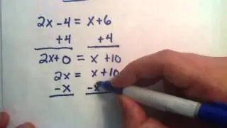 How To Solve Single Variable Expressions : Addition and Subtraction